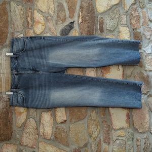 Pistola raw hem jeans
